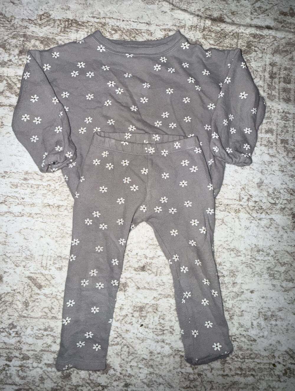 Rylee and Cru Daisy Spongey Knit Set